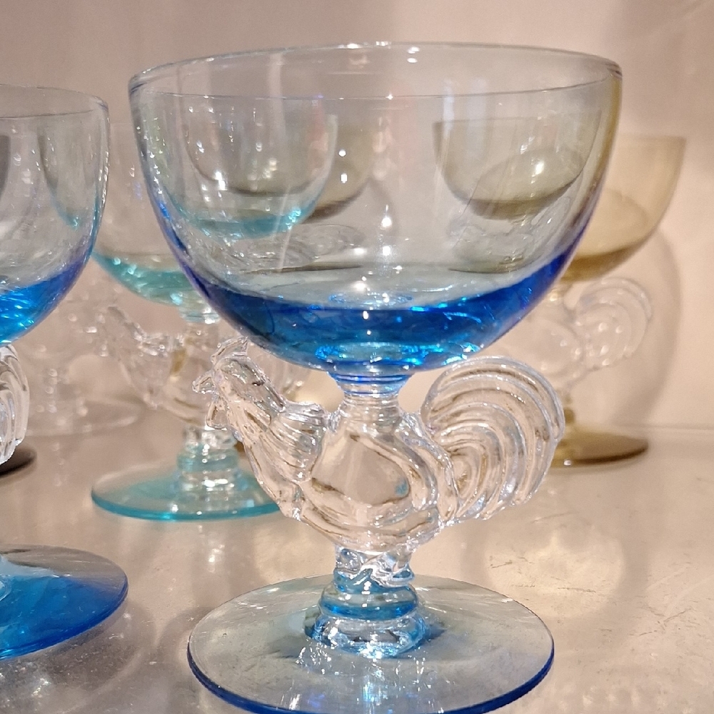 Cocktail Glass Rooster Collection - Picture 11 of 12